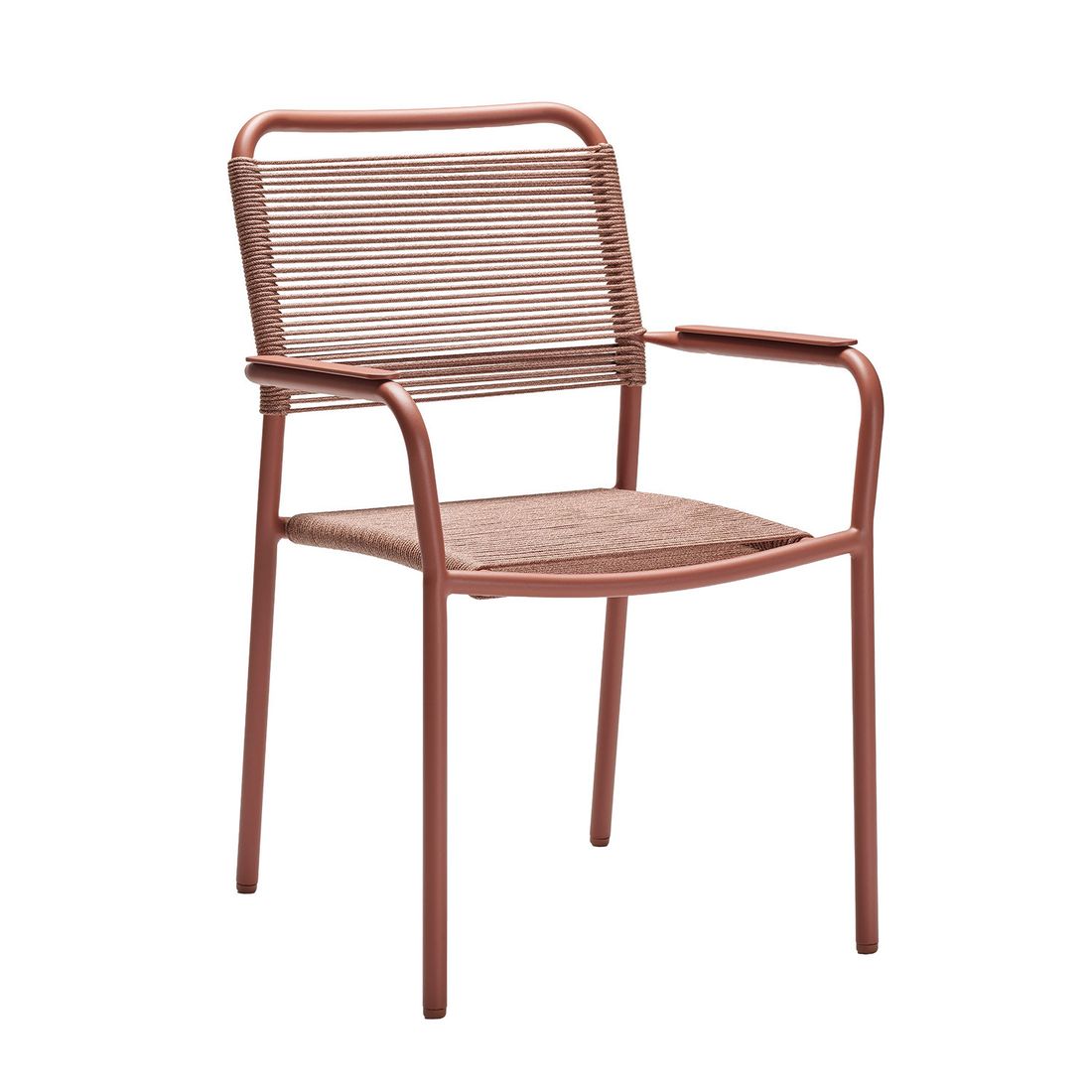Stabelstol ute Joris aluminium tau 59x61 cm Stern forfra