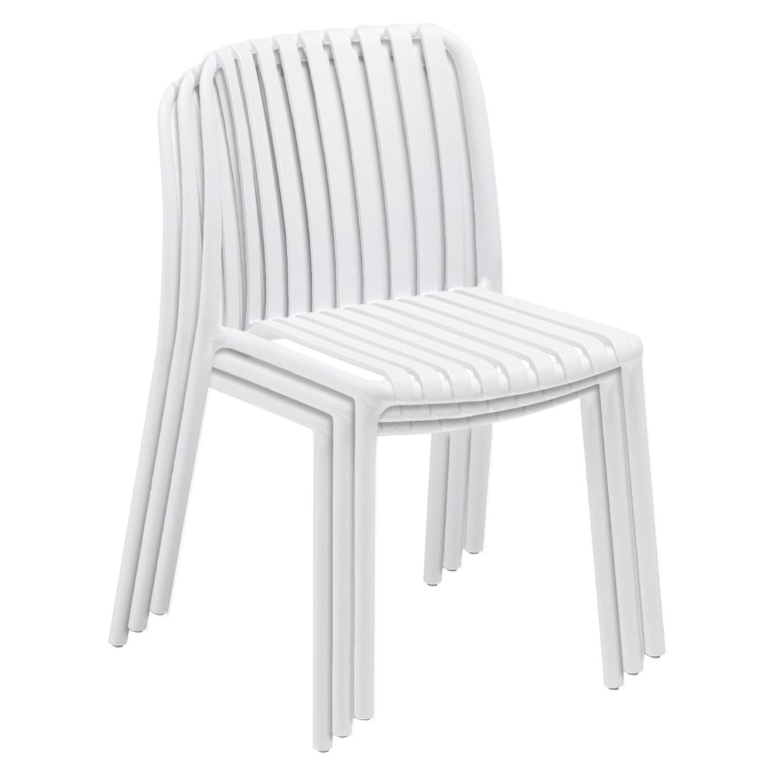 Stabelstol ute Lago plast 55x56 cm - Kettler