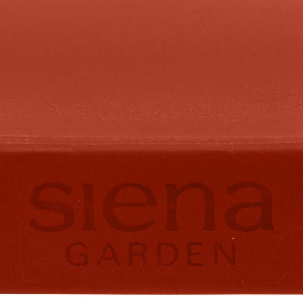 Stabelstol ute Lane med armlener plast 56x57 cm i hage Siena Garden