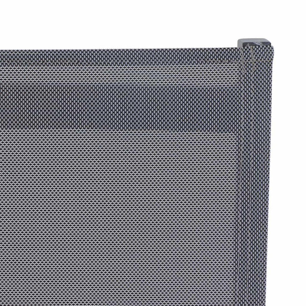 Stabelstol ute Leeds aluminium/textilen 54x58 cm farge og materiale