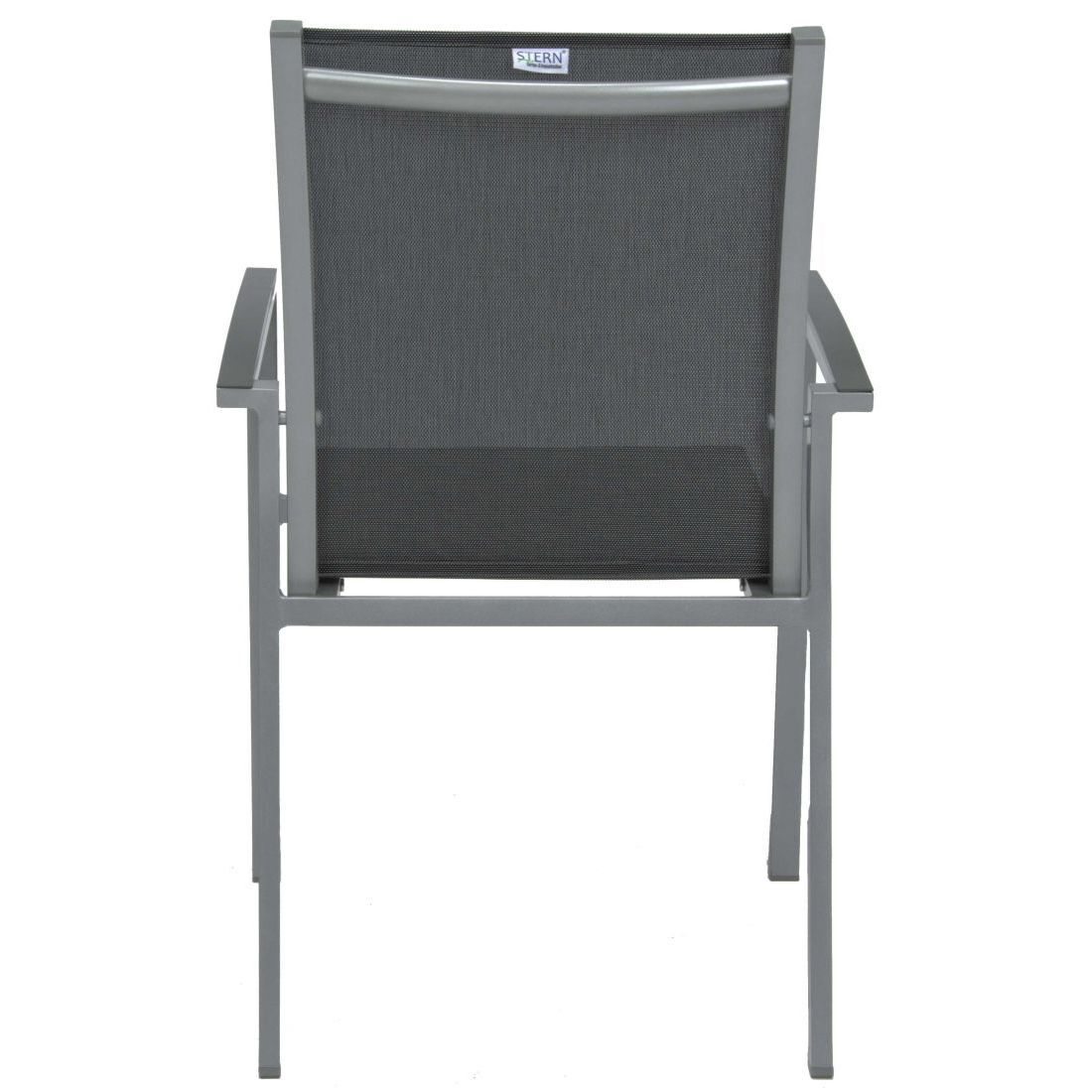 Stabelbare Stabelstol ute New Levanto aluminium/textilen - Stern stablet