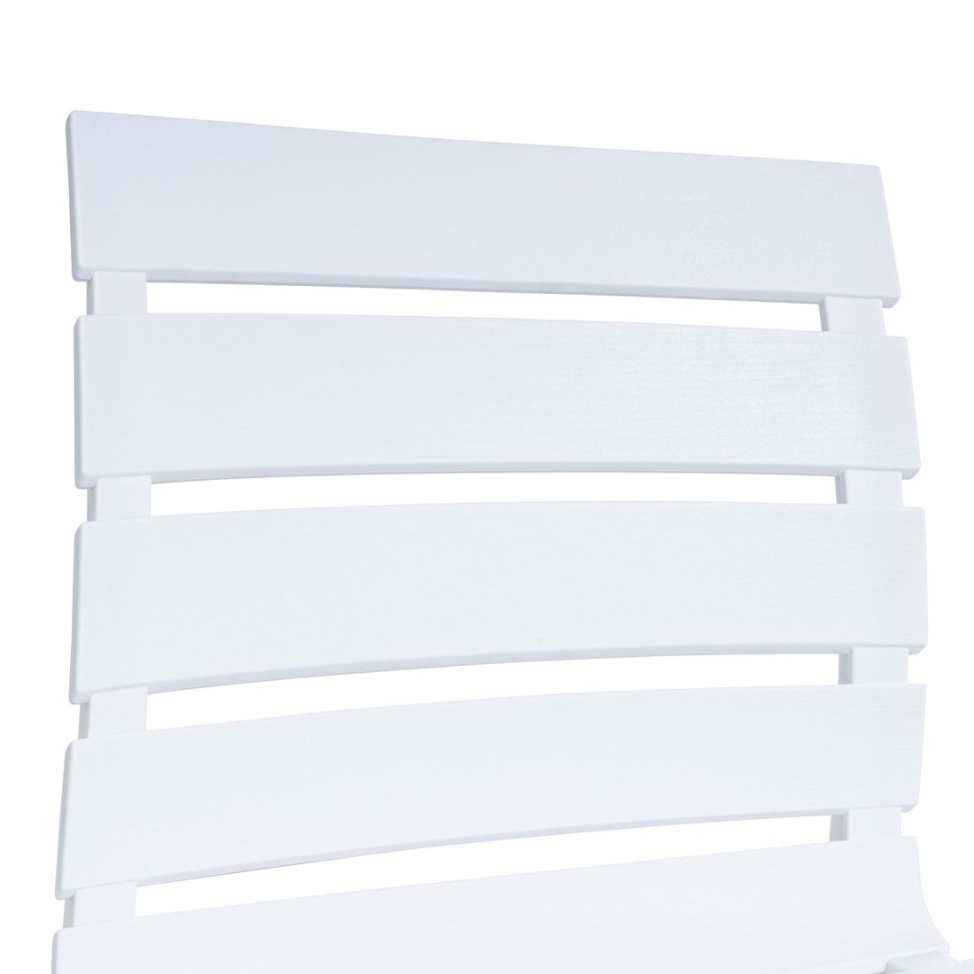 Stabelstol ute Ponza plast 47x55 cm - Kettler sideprofil
