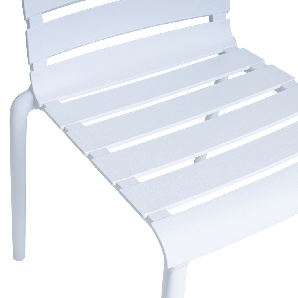 Stabelstol ute Ponza plast 47x55 cm - Kettler detalj