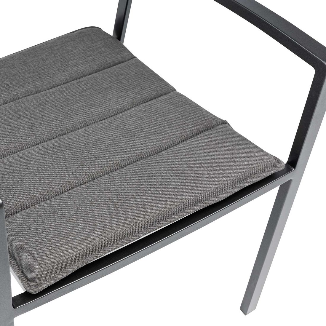 Armstøtte på Stabelstol ute Rouen aluminium/olefin