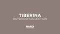 Stabelstol ute Tiberina plast 59x55,5 cm - Nardi forfra