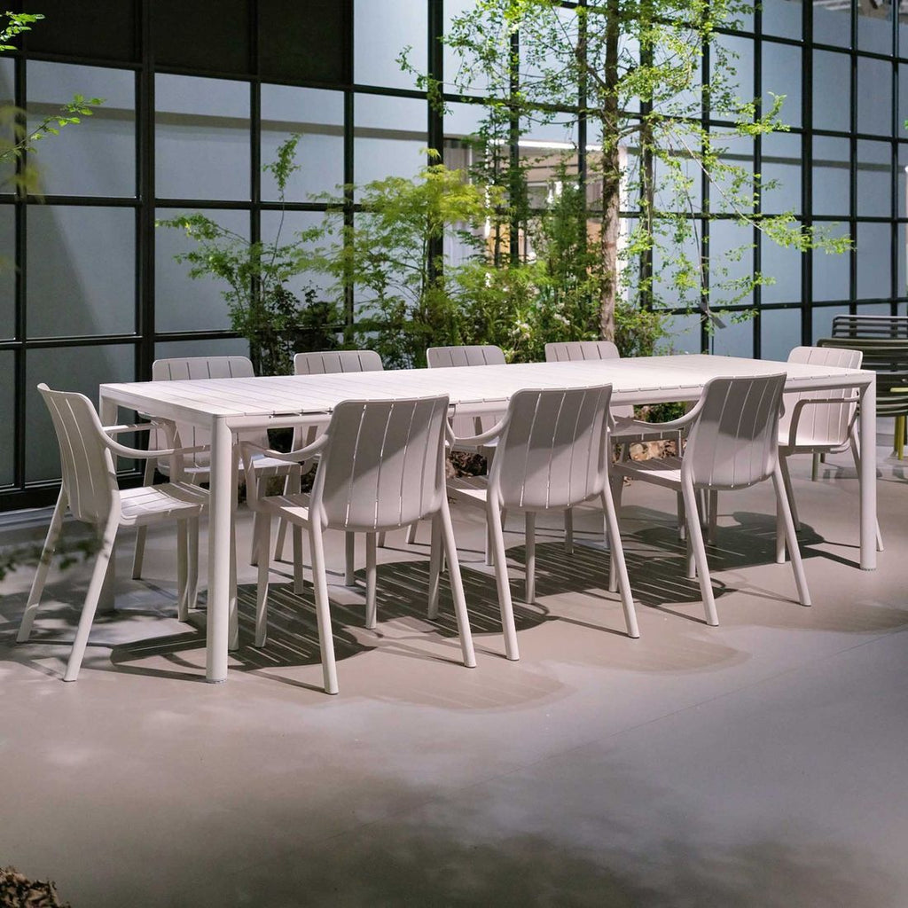 Stabelstol ute Tiberina plast 59x55,5 cm - Nardi oversikt