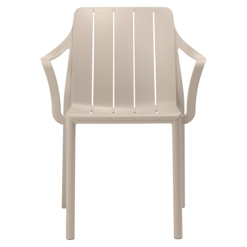 Nærbilde av materiale på Stabelstol ute Tiberina plast 59x55,5 cm - Nardi