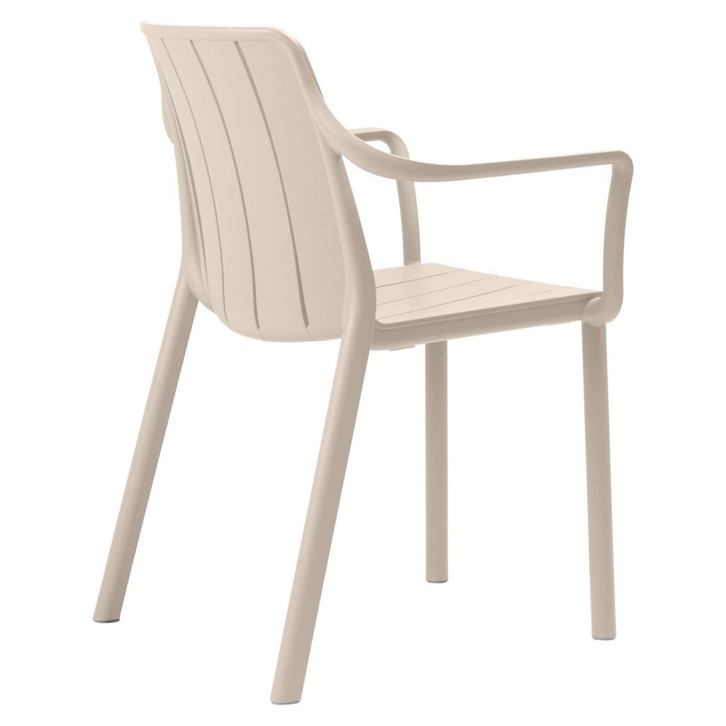 Stabelstol ute Tiberina plast 59x55,5 cm - Nardi stablet
