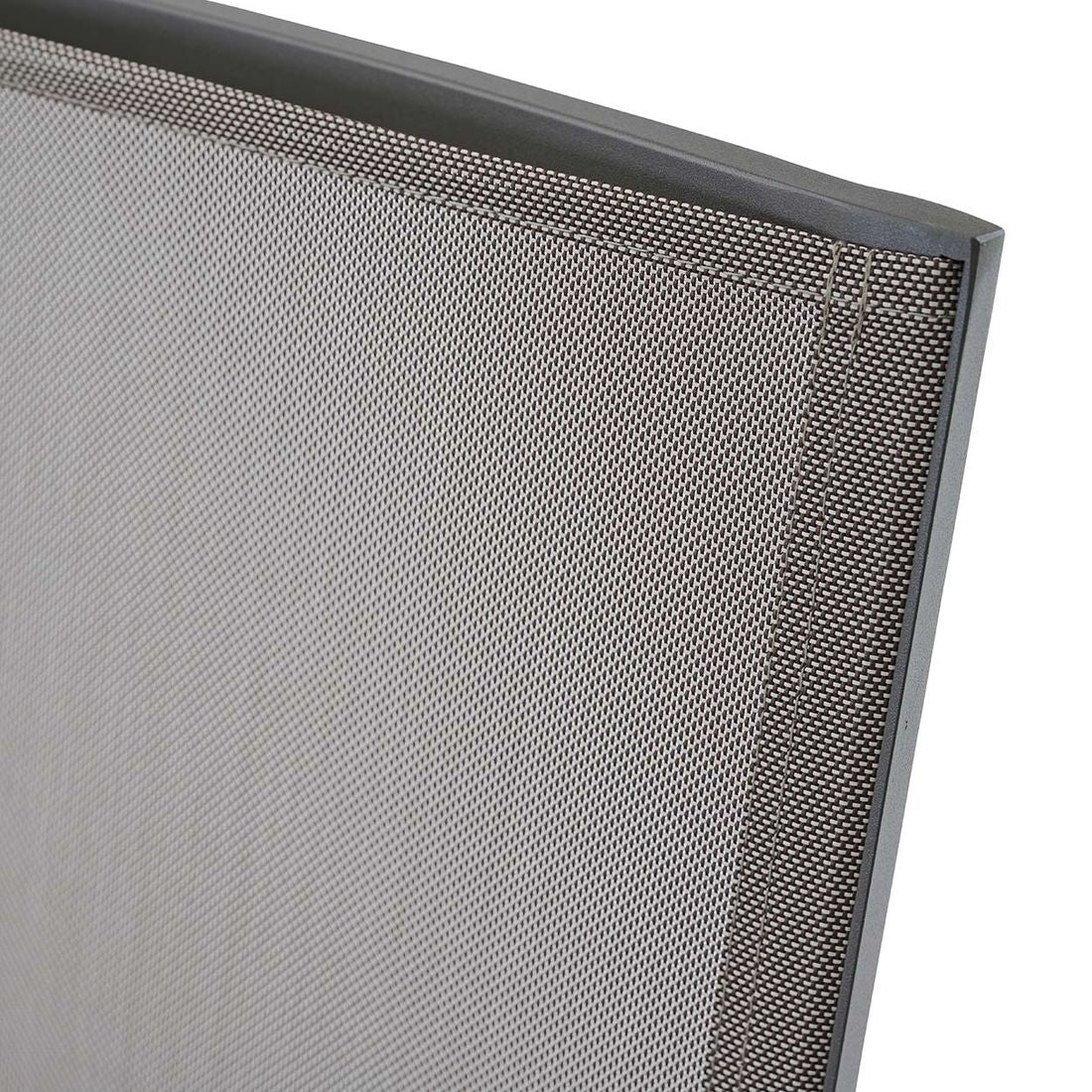 Stabelstol Velia aluminium/textilen taupe - Siena Garden