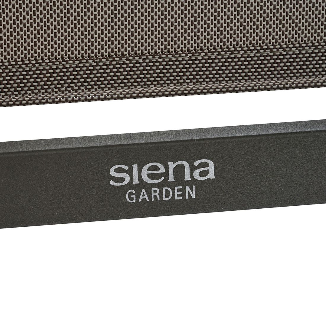 Stabelstol Velia aluminium/textilen taupe - Siena Garden