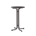 Ståbord Boulevard sammenleggbart Ø70 cm stål/HPL front