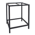 Ståbord understell 80x80 cm aluminium grafitt - Stern forfra
