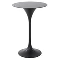 Ståbord ute Bari Ø70 cm aluminium/sinterstone - LC Garden forfra
