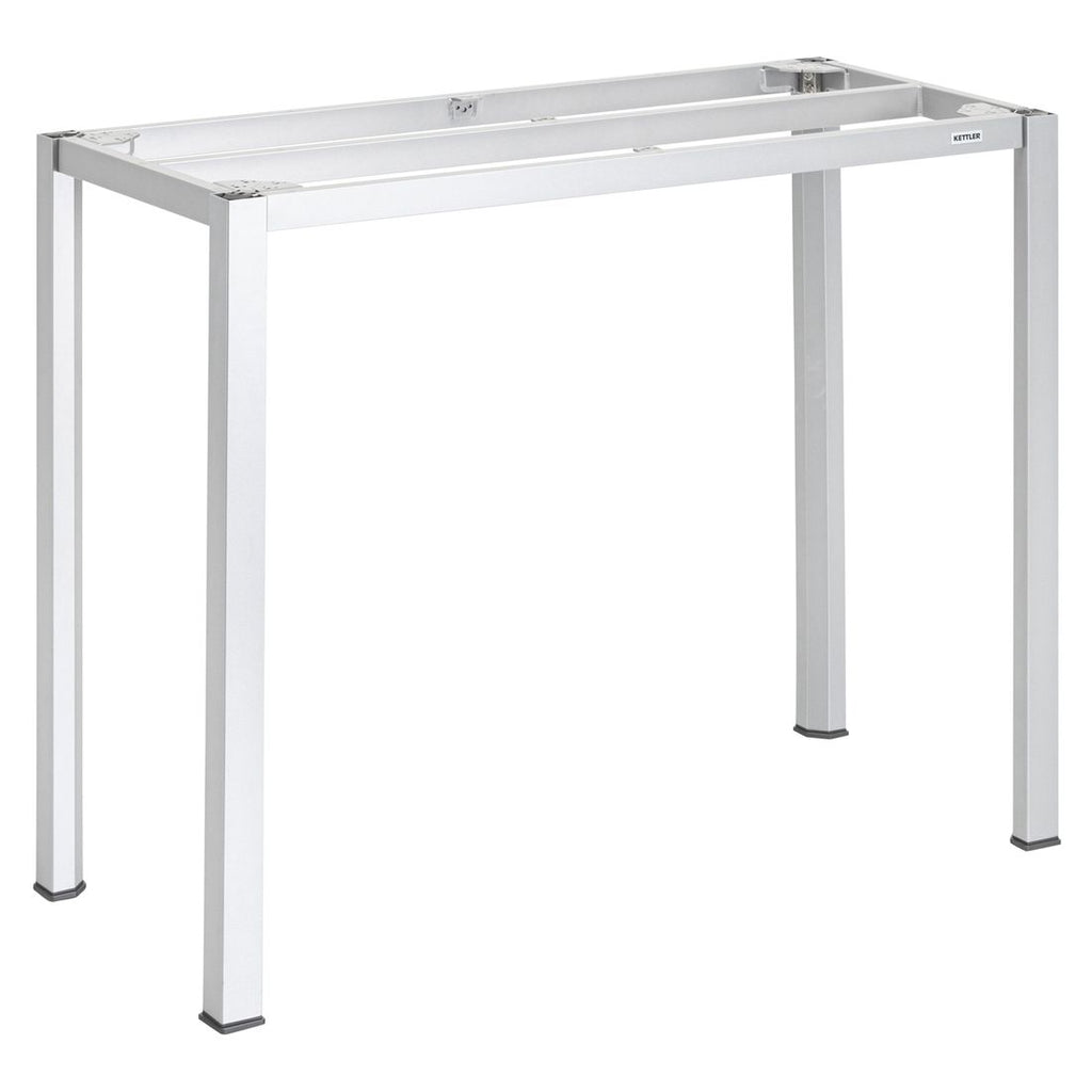 Ståbord ute Cubic bordunderstell aluminium 140x70 cm - Kettler forfra