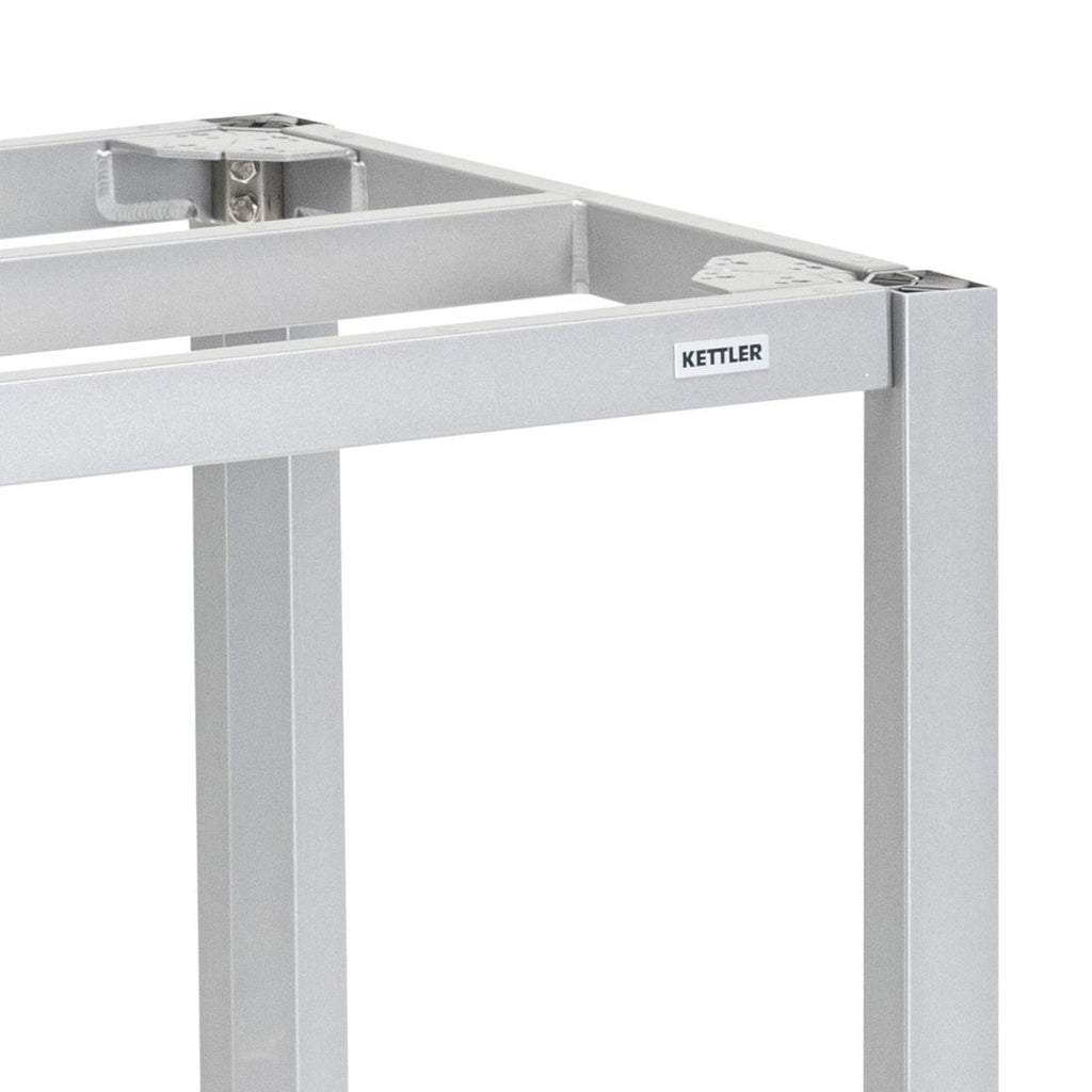 Detalj av Ståbord ute Cubic bordunderstell aluminium 140x70 cm - Kettler