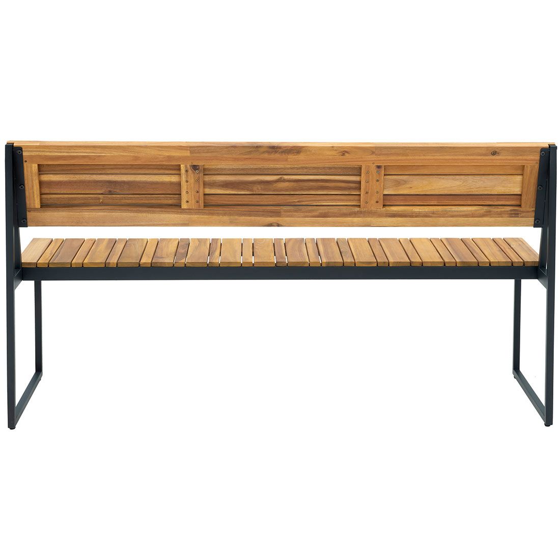 Stålramme på hagebenk Floris stål/akasie 150 cm