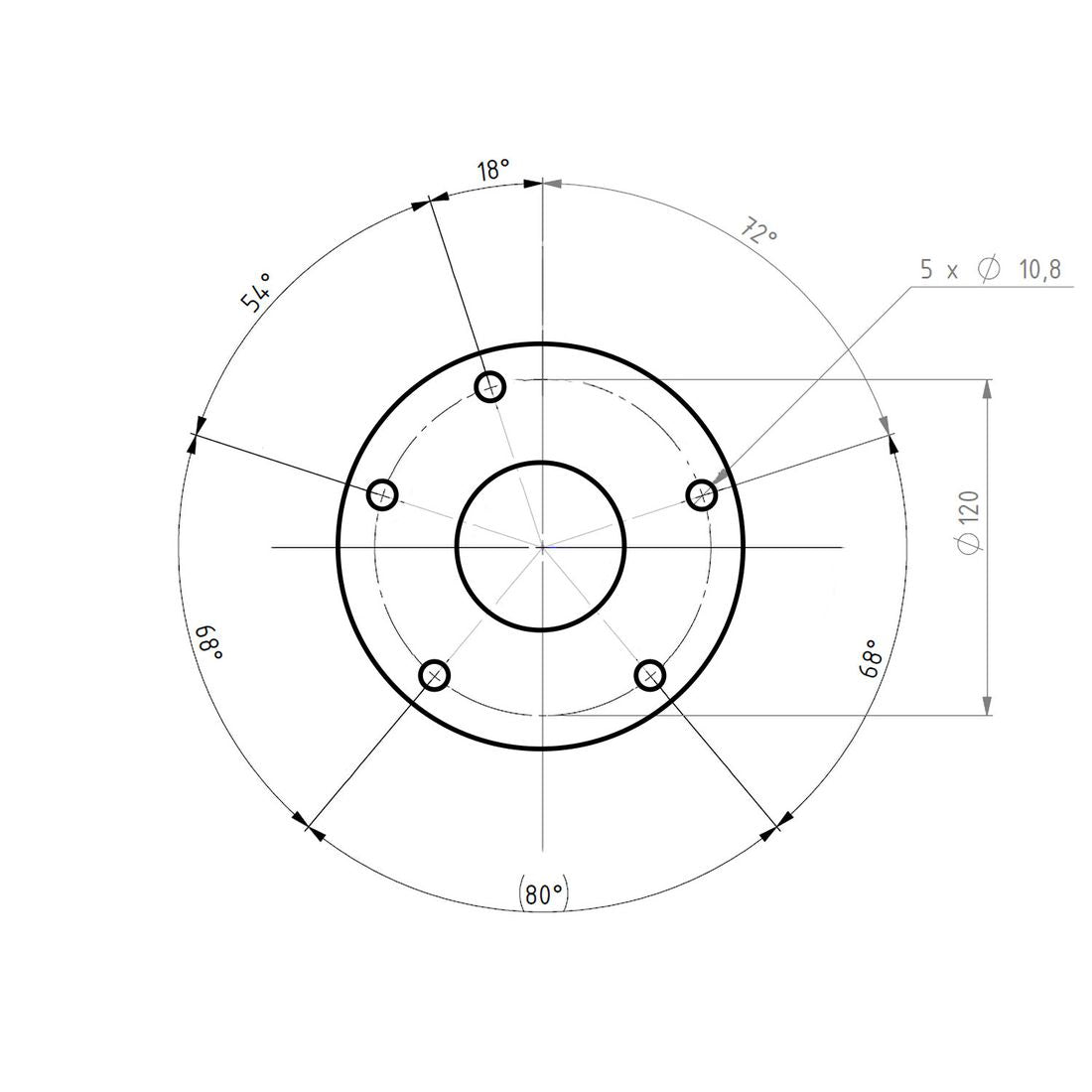 Standrør Maxi Plus for parasollstokk 50/55 mm - LiRo nærbilde hurtigspenne