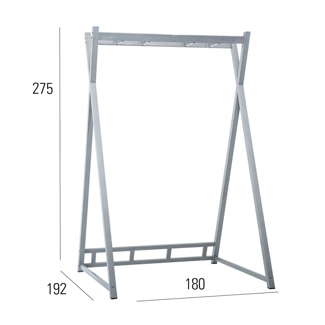 Bakside av Stativ Heaven Swing for solseng aluminium 180x192 cm - MBM