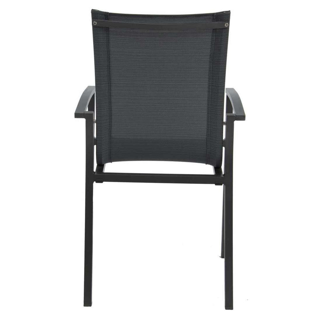 Hagemøbelsett Evoee 4 plasser, antrasitt/karbon 160x90 cm - Stern