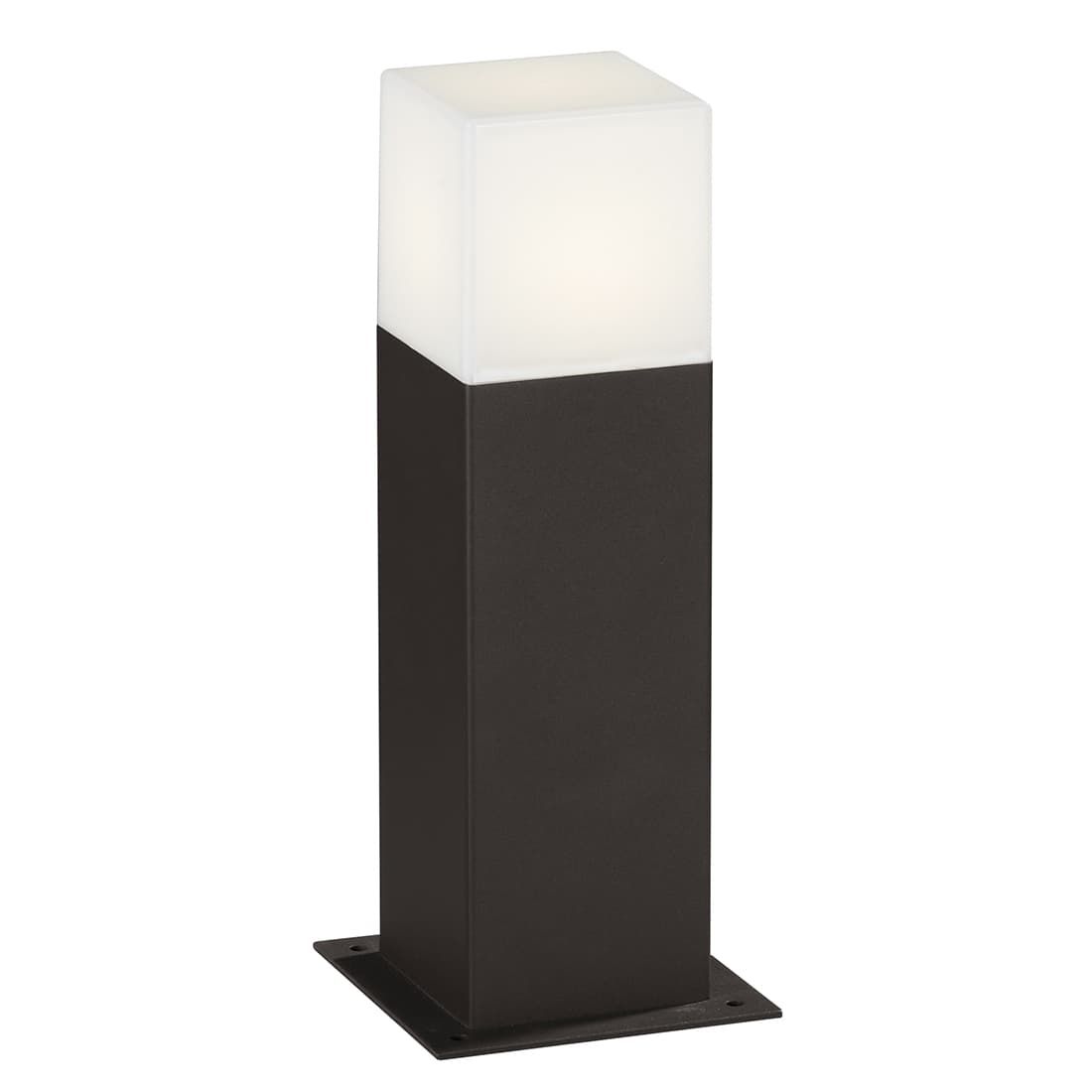 Stilampe Hudson aluminium antrasitt 30 cm forfra