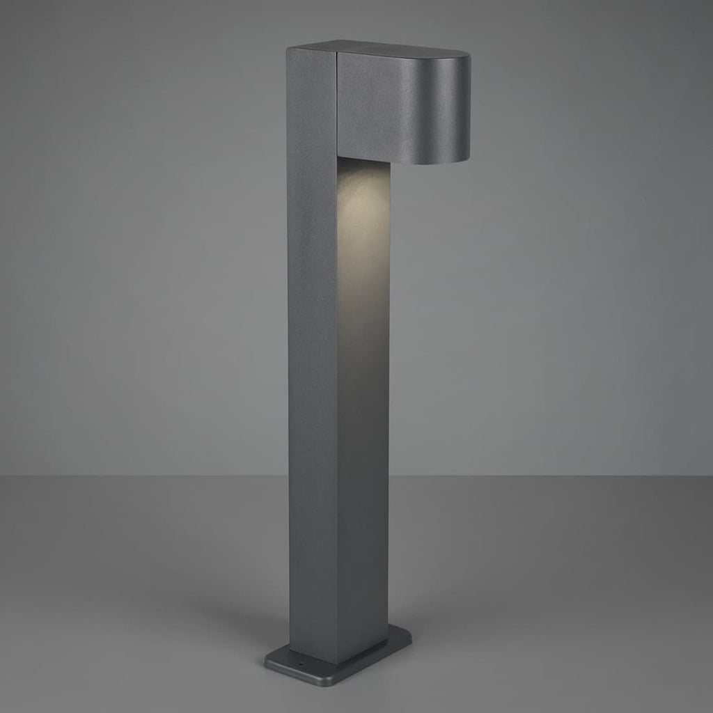 Nærbilde av Stilampe Roya aluminium antrasitt 50 cm
