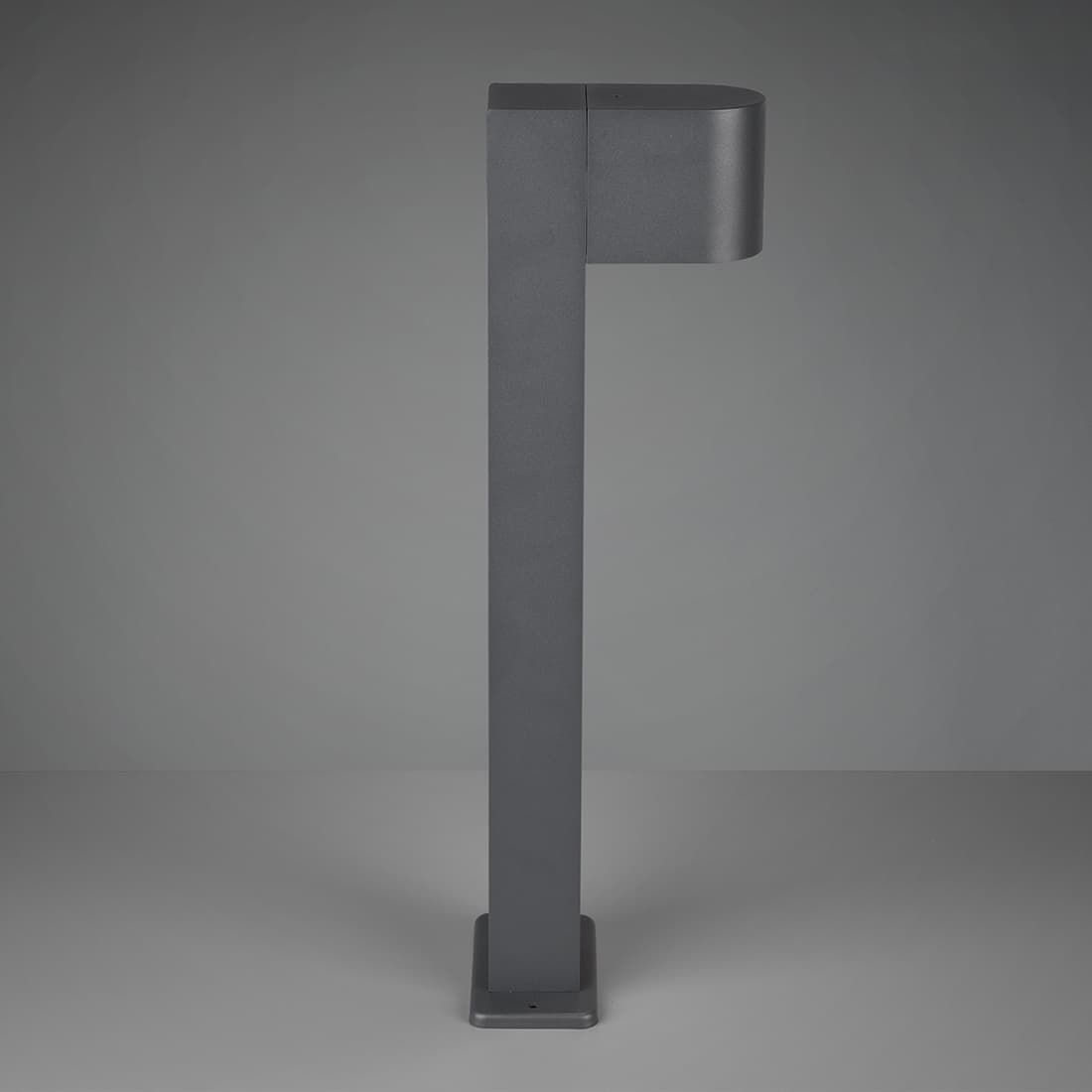 Stilampe Roya aluminium antrasitt 50 cm i hage