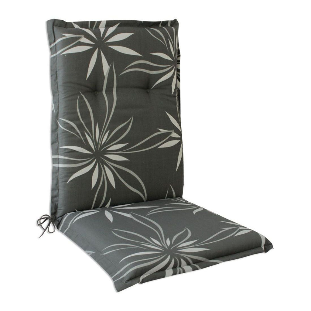 Stolpute Florence midtrygg 50x110 cm grå blomster foran