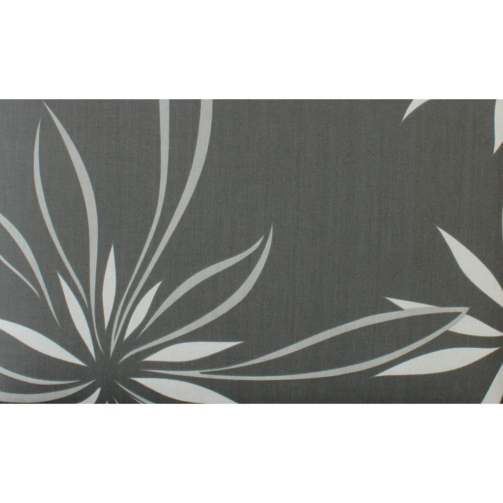 Stolpute Florence midtrygg 50x110 cm grå blomster sammenrullet
