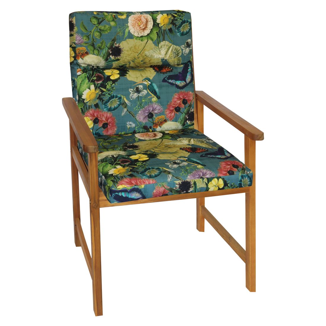 Stolpute Florida midtrygg 50x110 cm akryl jungle montert på stol