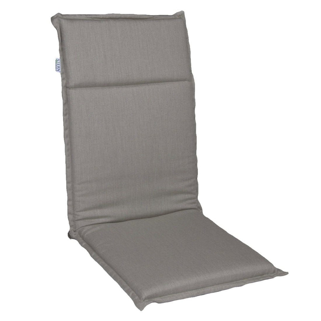 Stolpute Malaga midtrygg 47x110 cm polyakryl gråbrun sett forfra