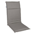 Stolpute Malaga midtrygg 47x110 cm polyakryl gråbrun sett forfra
