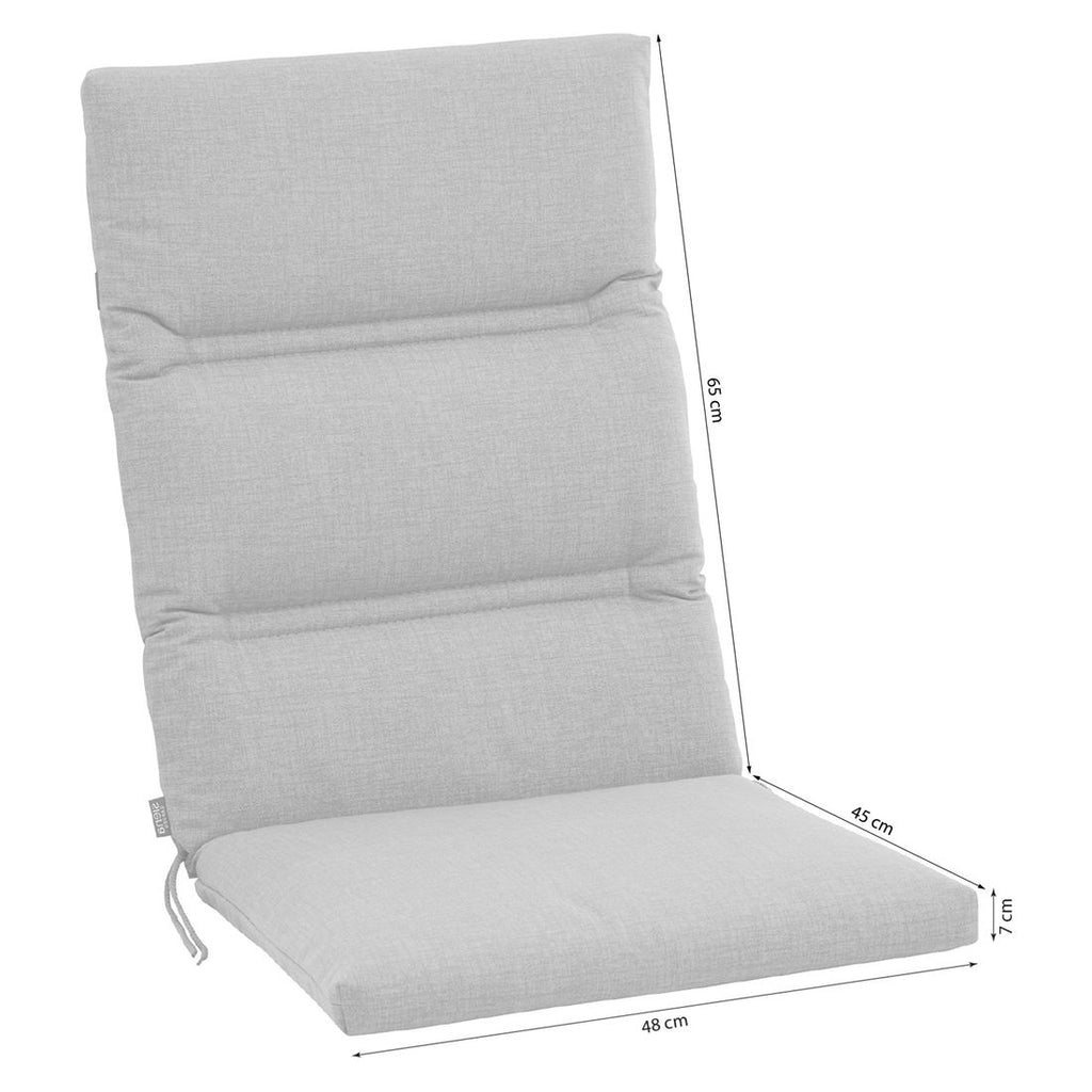Stolpute mellomrygg Comfort 48x110 cm grå bakside