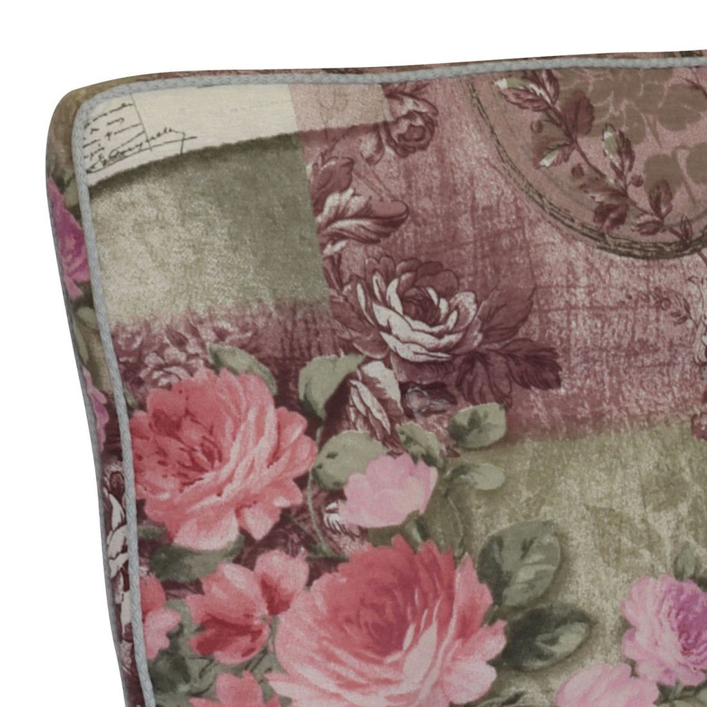 Montert stolpute mellomrygg Excelsior 43x108 cm rosa på hage stol