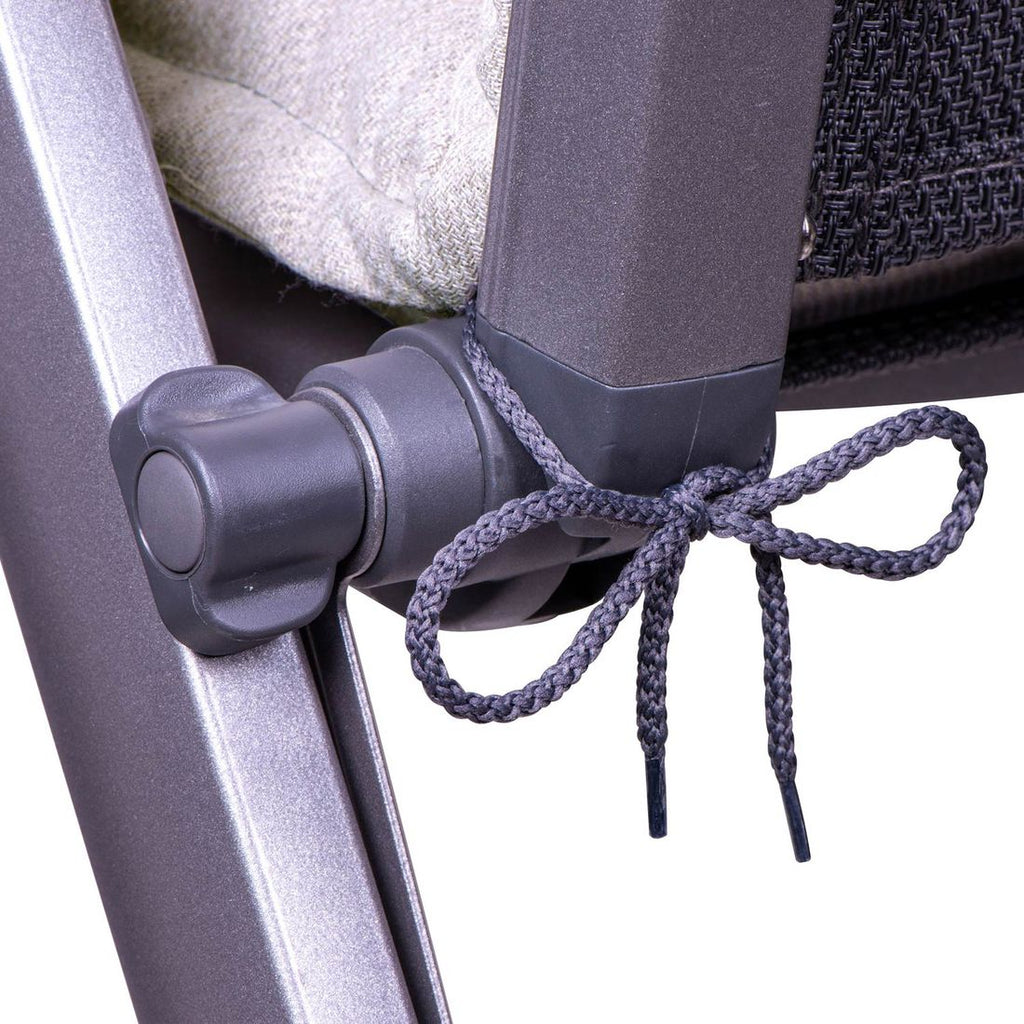 Montert stolpute midtrygg 46x106 cm polyester beige - GO-DE på hage stol