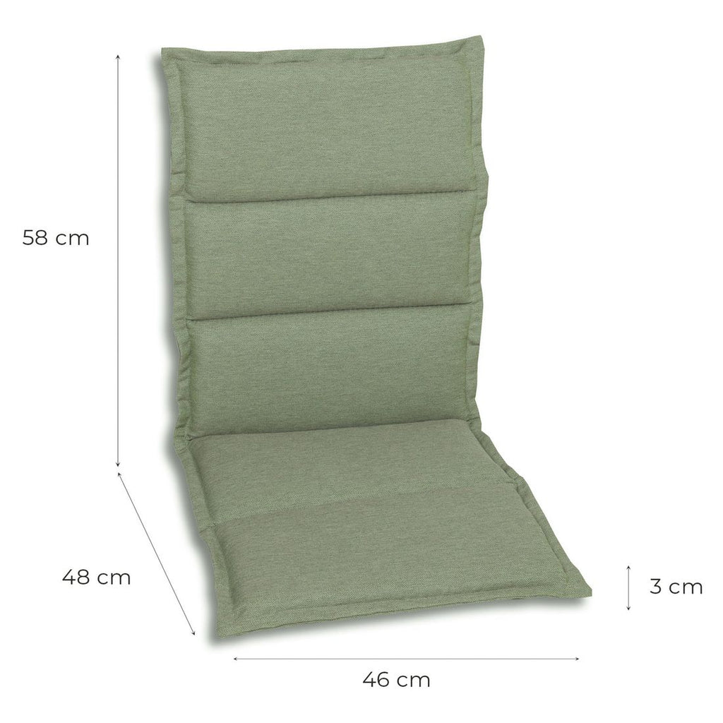 Stolpute midtrygg 46x106 cm polyester grønn - GO-DE bakside