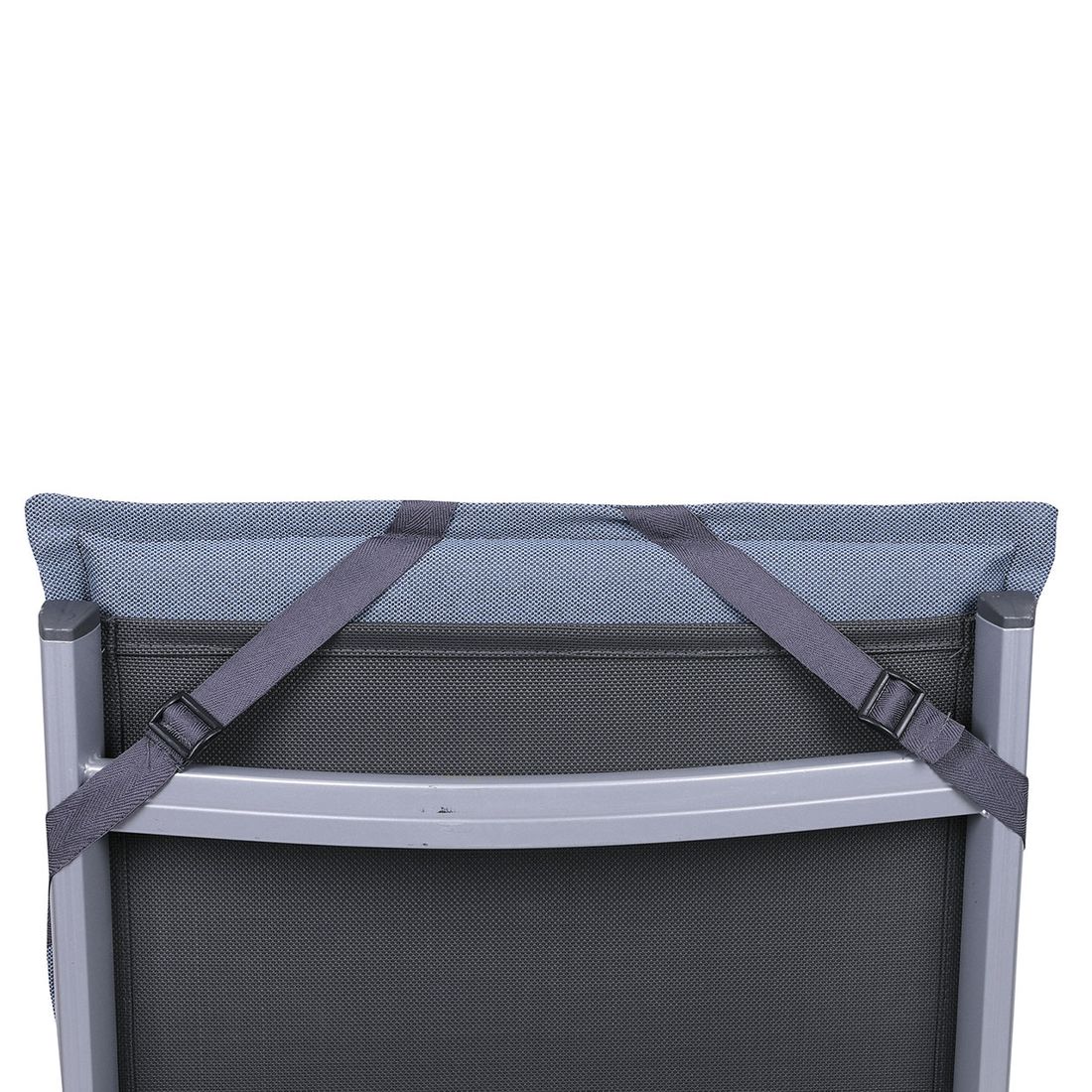 Stolpute midtrygg 46x108 cm polyester blå - GO-DE detalj av stoff