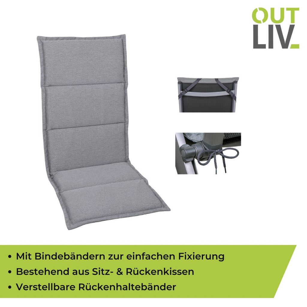Oversikt over stolpute midtrygg 48x106 cm kunstfiber grå - OUTLIV