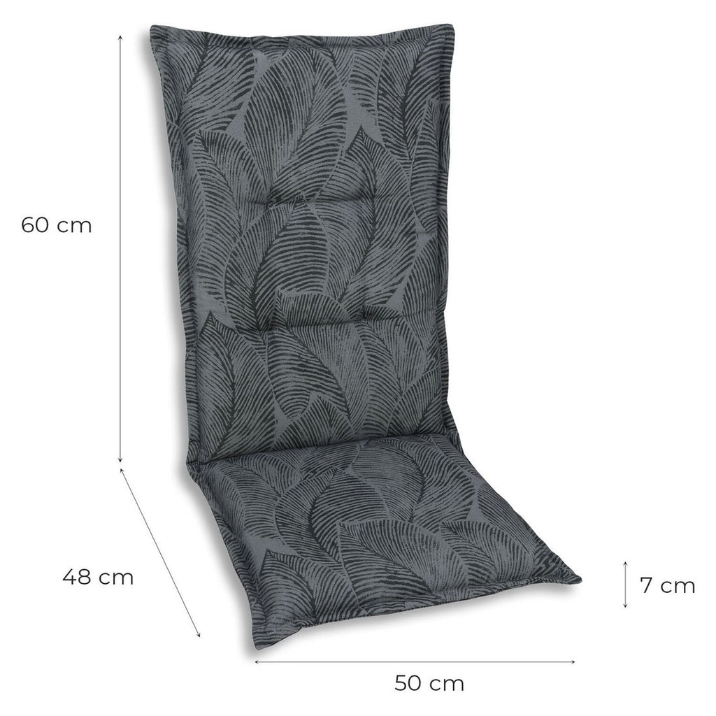 Stolpute midtrygg 50x108 cm blandingsstoff antrasitt bakside