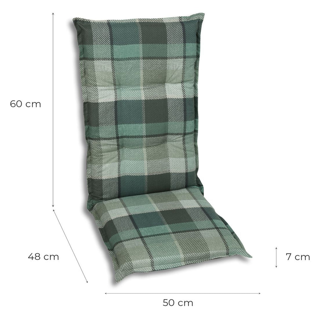 Stolpute midtrygg 50x108 cm blandingsstoff grønn - GO-DE bakside
