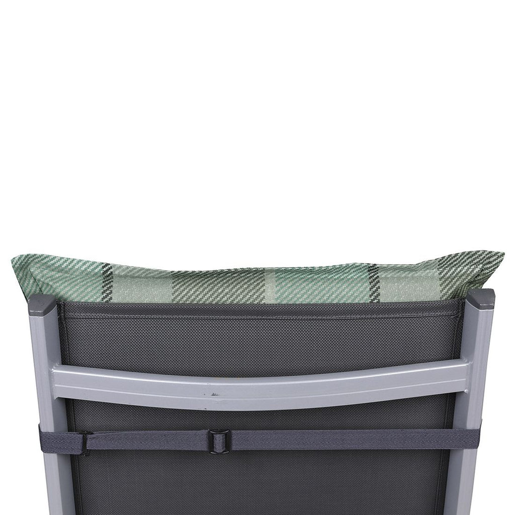 Stolpute midtrygg 50x108 cm blandingsstoff grønn - GO-DE detalj av stoff
