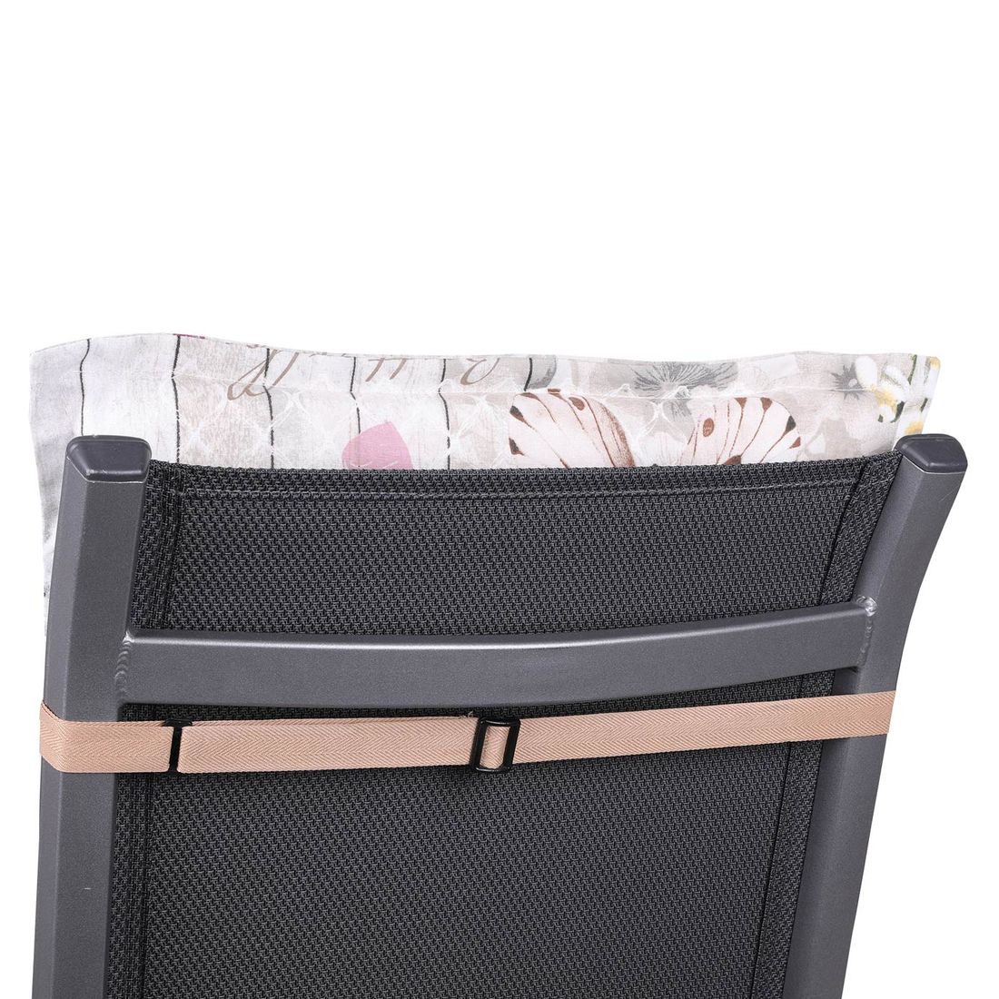 Detalj av stolpute midtrygg 50x108 cm blandingsstoff natur - GO-DE