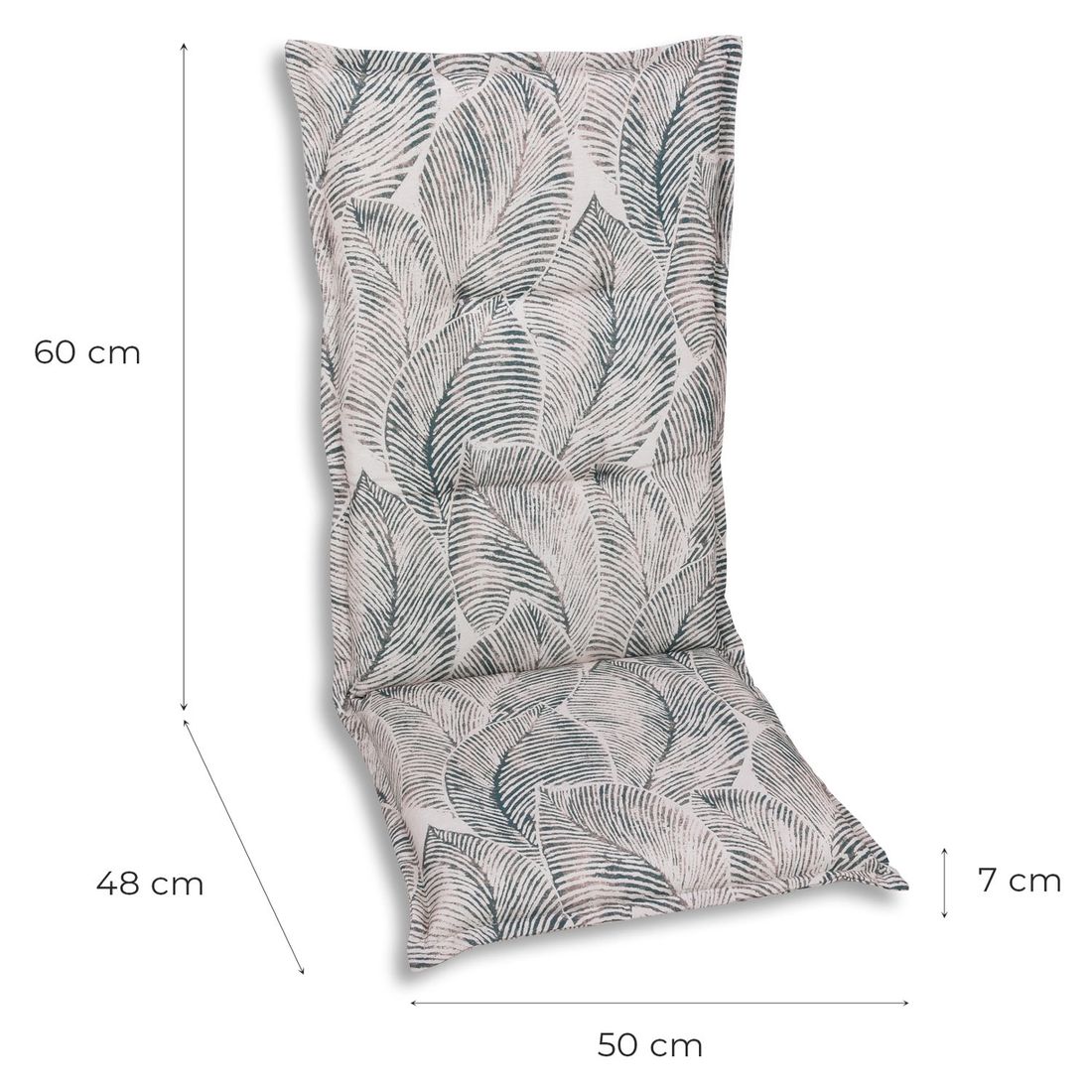 Stolpute midtrygg 50x108 cm blandingsstoff sølv bakside