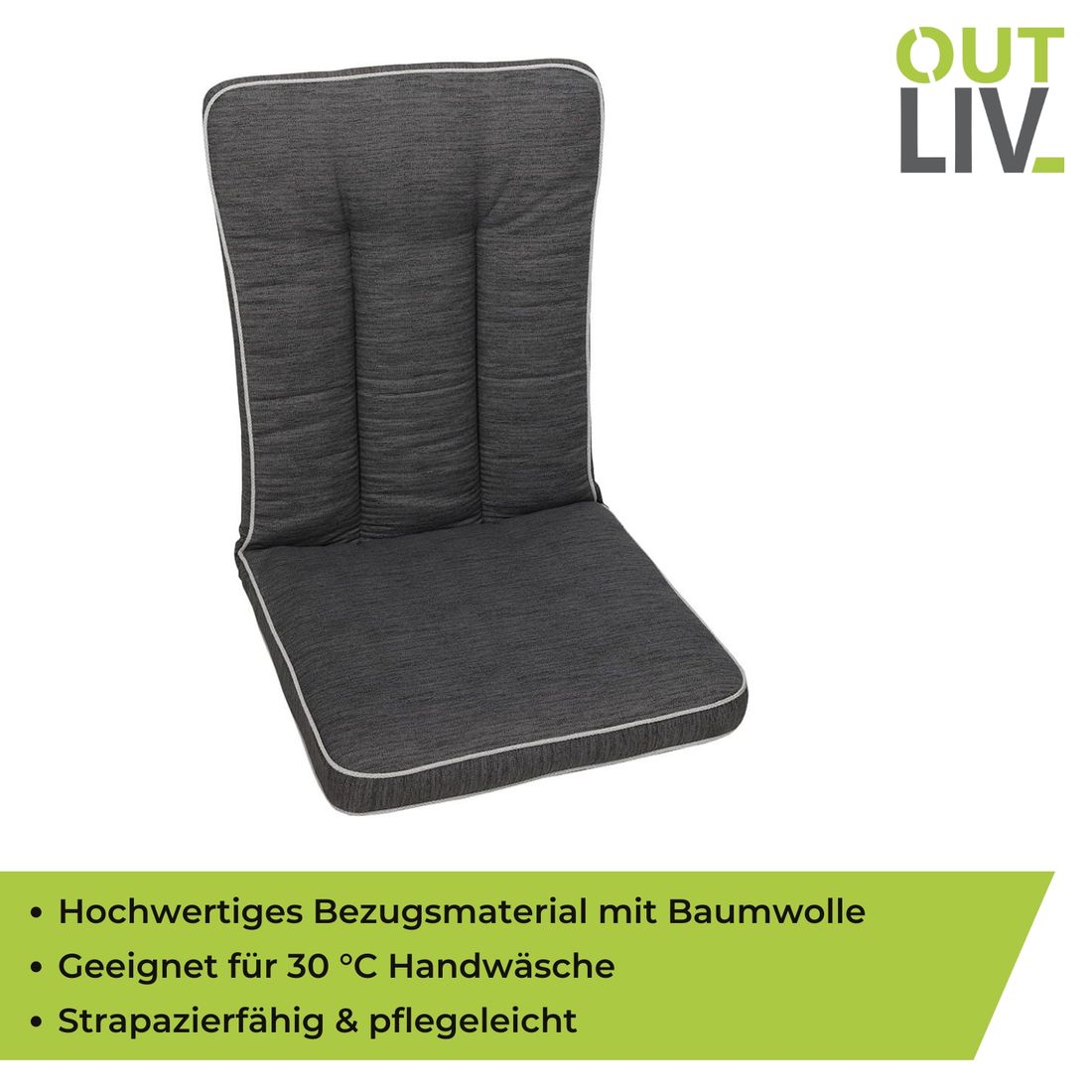 Detaljbilde av Stolpute midtrygg Romeo Elegance 48x109 cm antrasitt