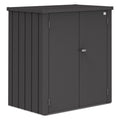 Terrasseskap Romeo metall 132x87x140 cm - Biohort forfra