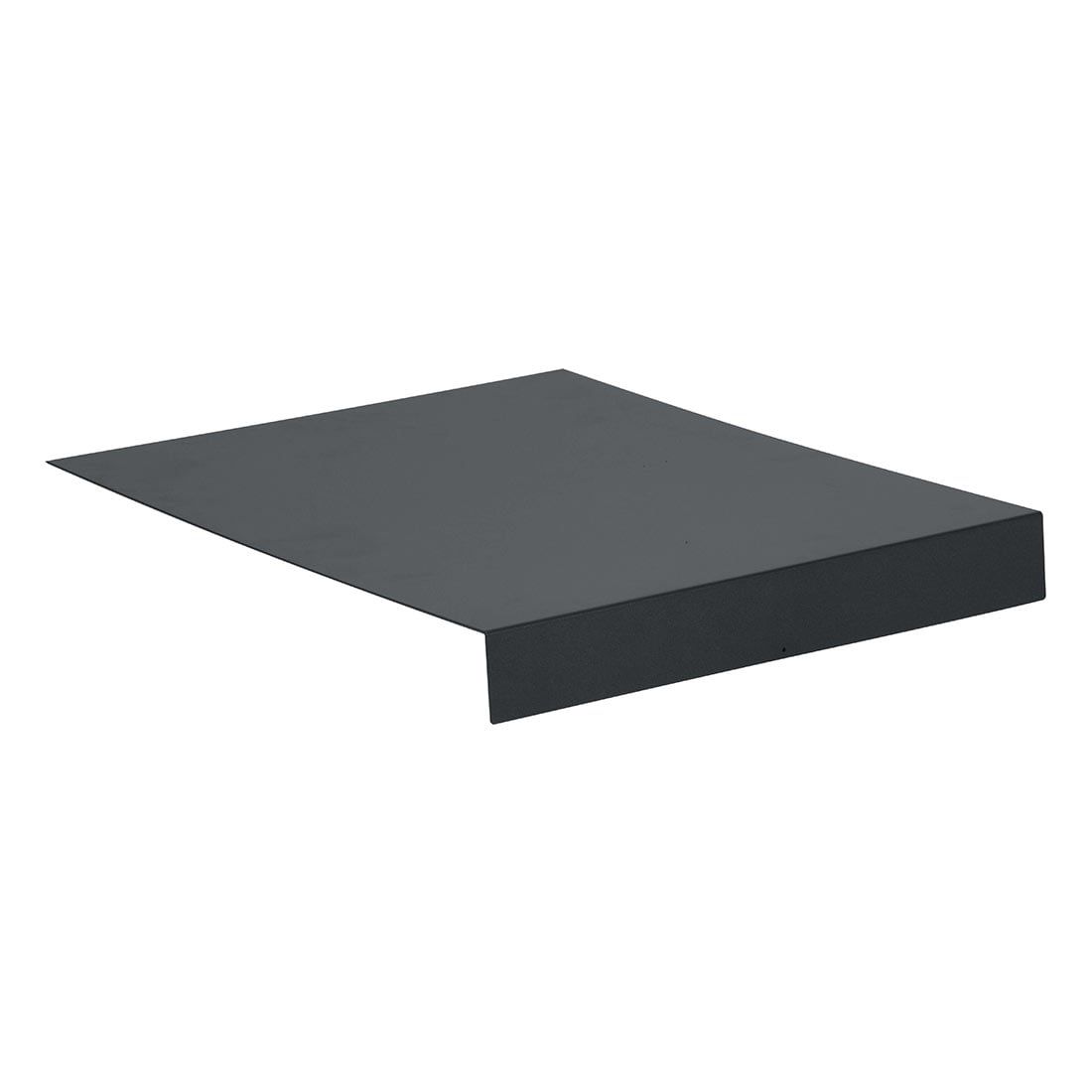 Universalbrett L-form 69x50 cm aluminium - Stern sett forfra