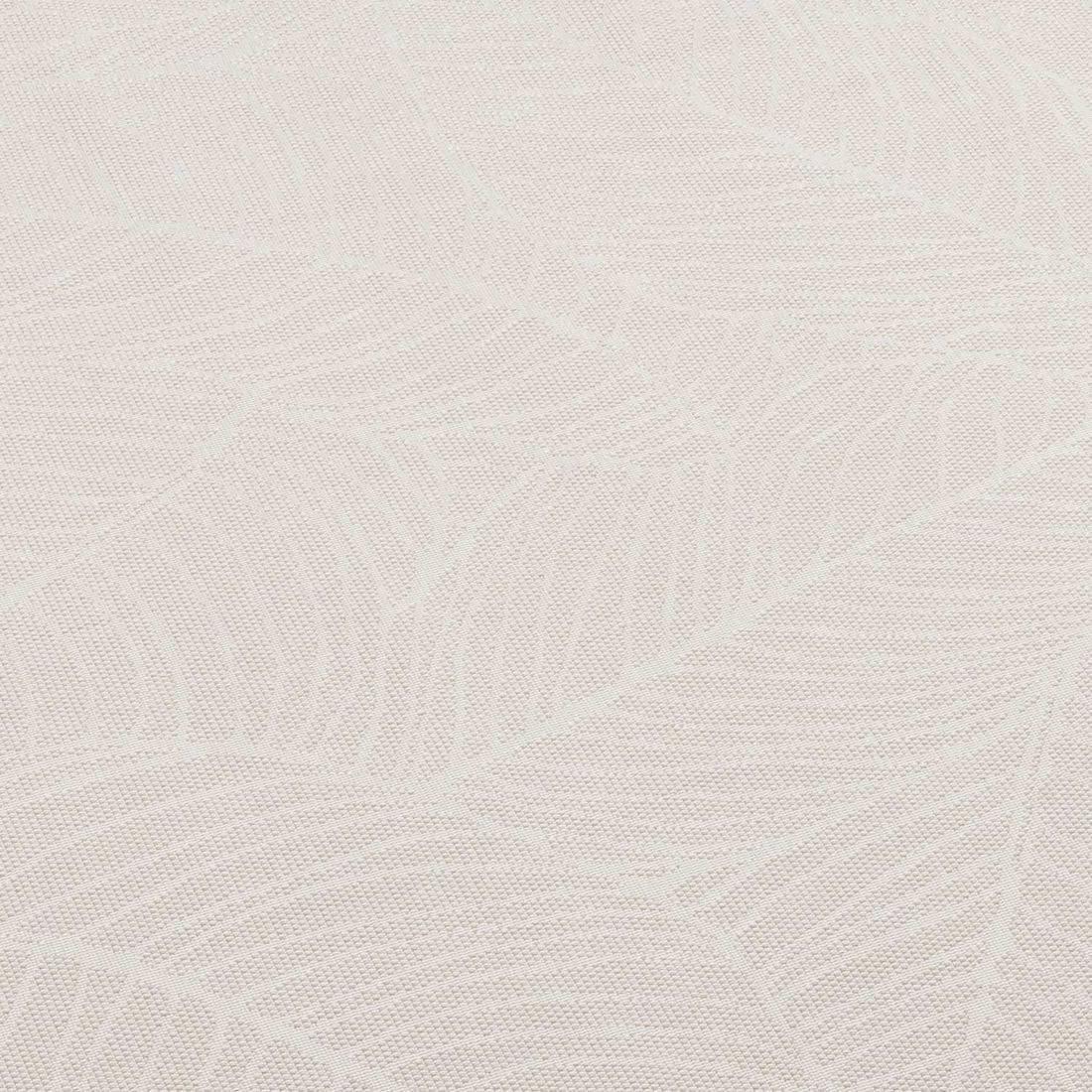 Utendørsteppe Leaf 200x290 cm beige-grå detalj