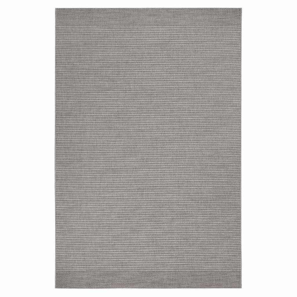 Utendørsteppe Melya 200x290 cm polypropylen grå forfra