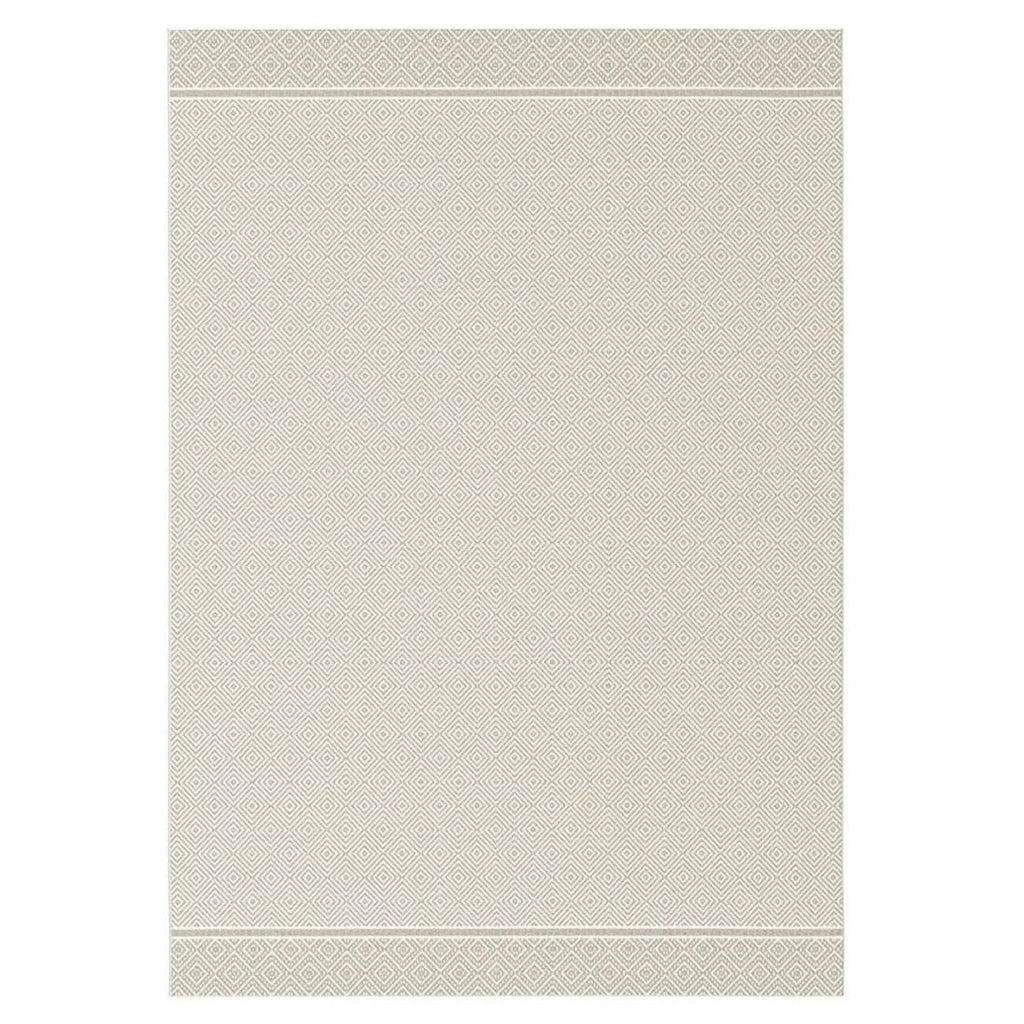 Utendørsteppe Marsanne 240x320 cm beige sett forfra