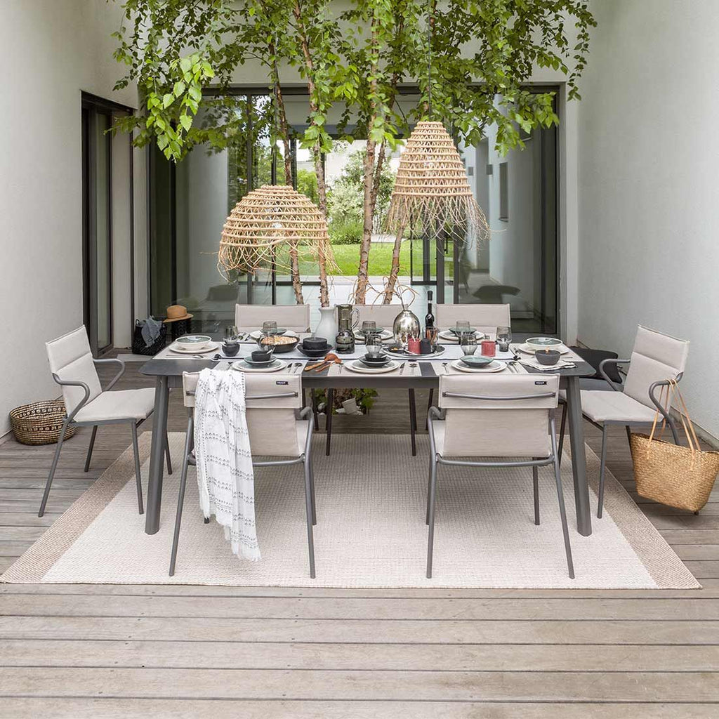 Detaljbilde av Utendørsteppe Melya 200x290 cm polypropylen beige