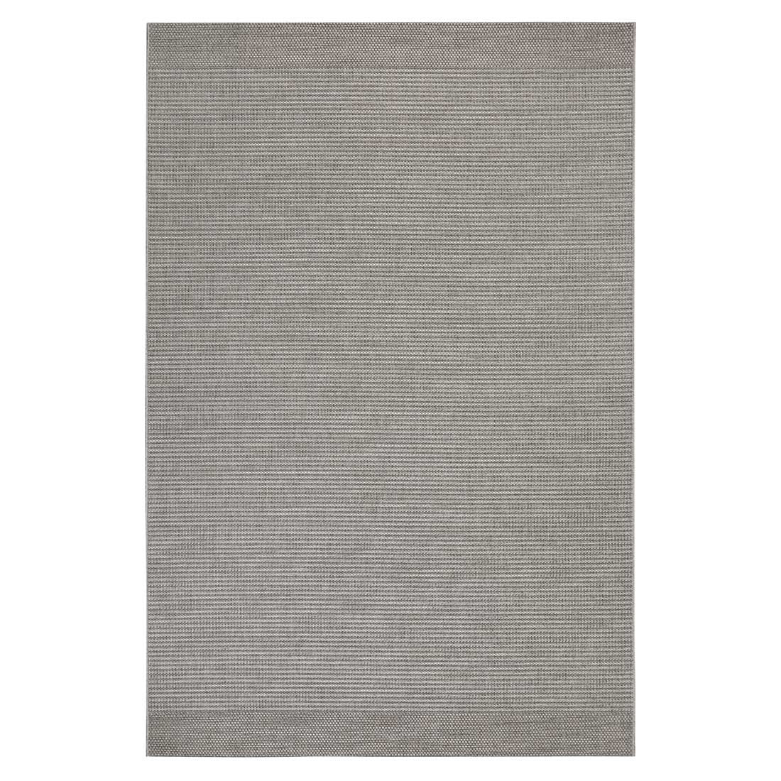 Utendørsteppe Melya 240x340 cm grå polypropylen forfra